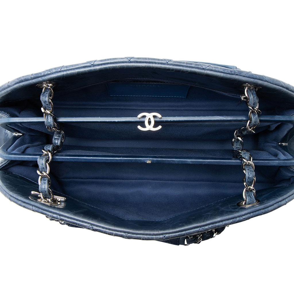 Chanel Glazed Leather Just Mademoiselle Bowler Bag