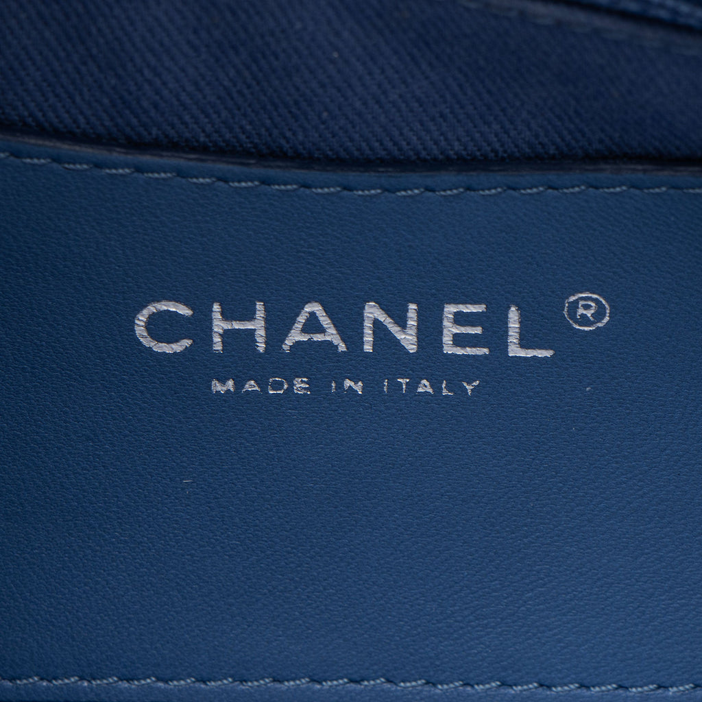 Chanel Glazed Leather Just Mademoiselle Bowler Bag
