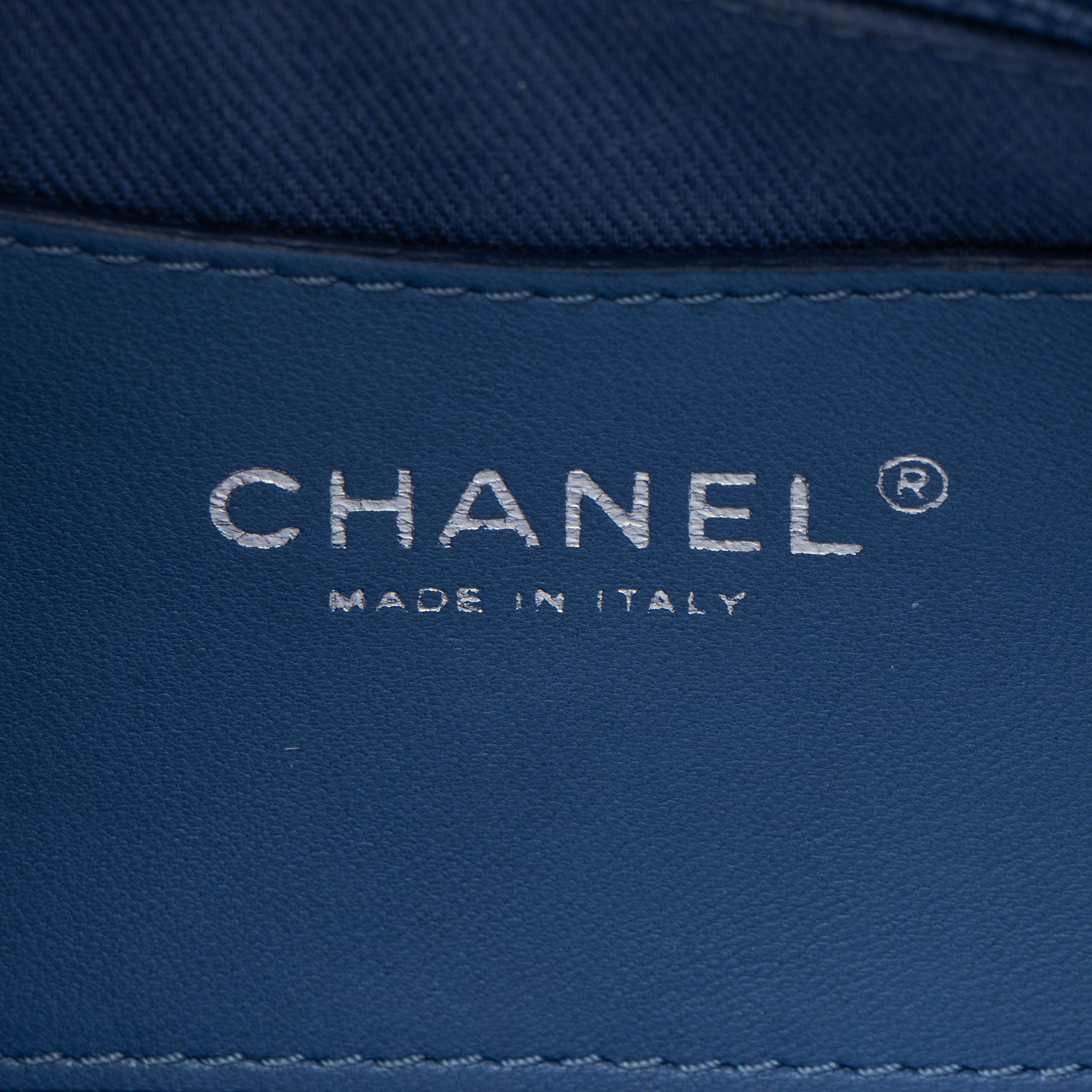Chanel Glazed Leather Just Mademoiselle Bowler Bag