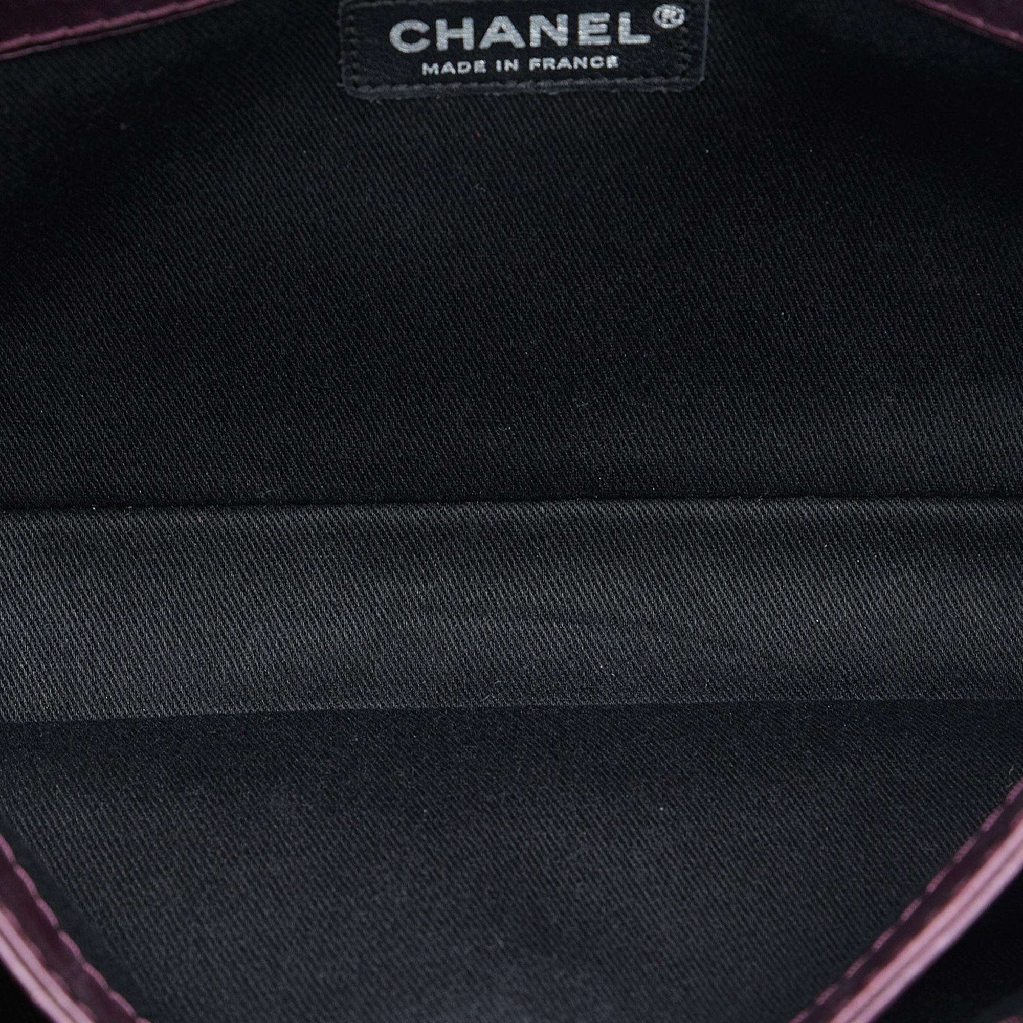 Chanel Glazed Matelasse Portobello Flap Bag