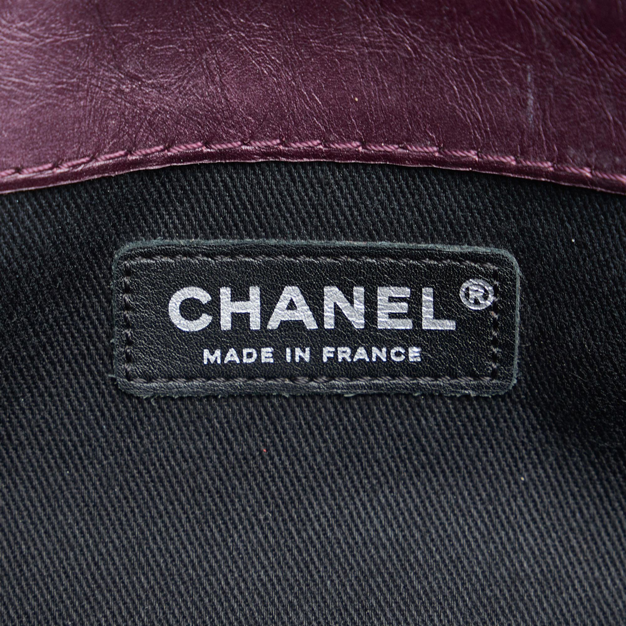 Chanel Glazed Matelasse Portobello Flap Bag
