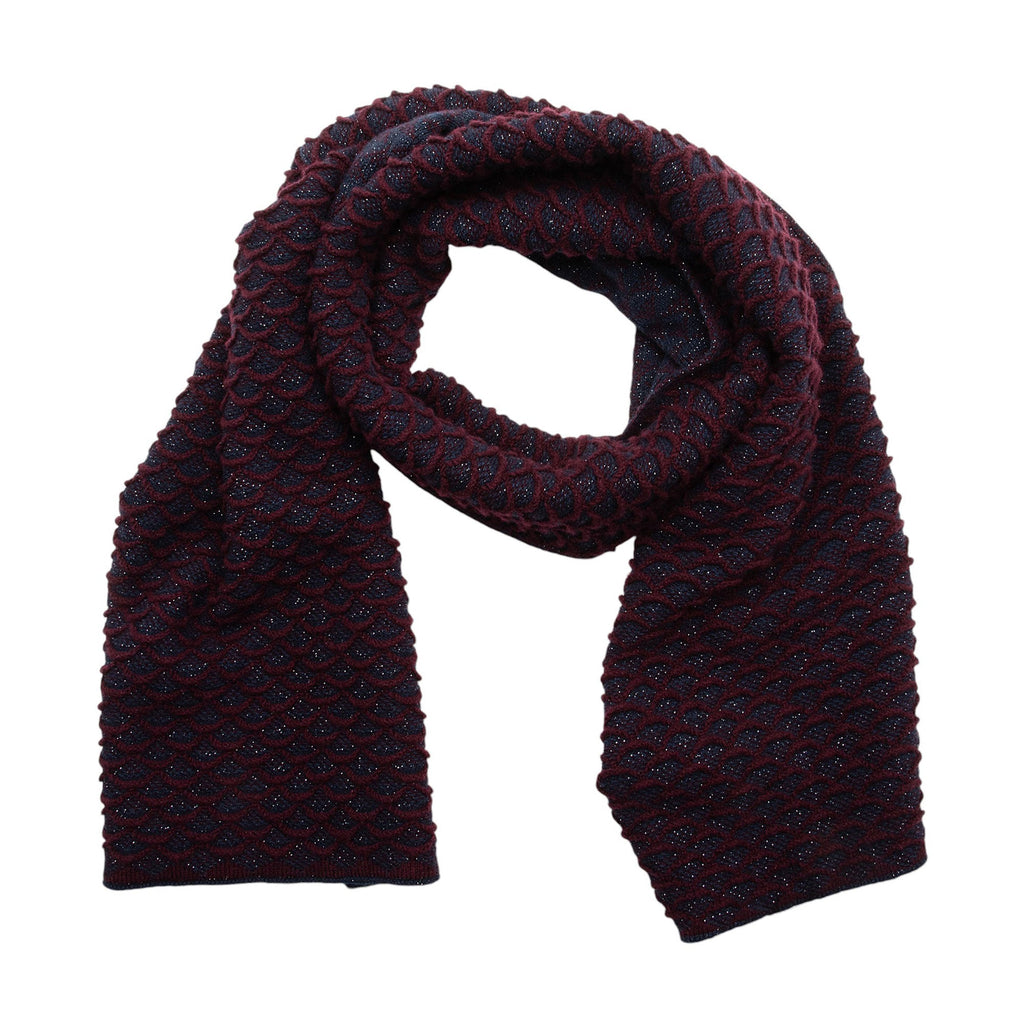 Chanel Cashmere Woven Glitter Scarf (SHF-P0AWdl)