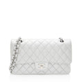 Chanel Glittered Metallic Caviar Leather Classic Medium Double Flap Bag