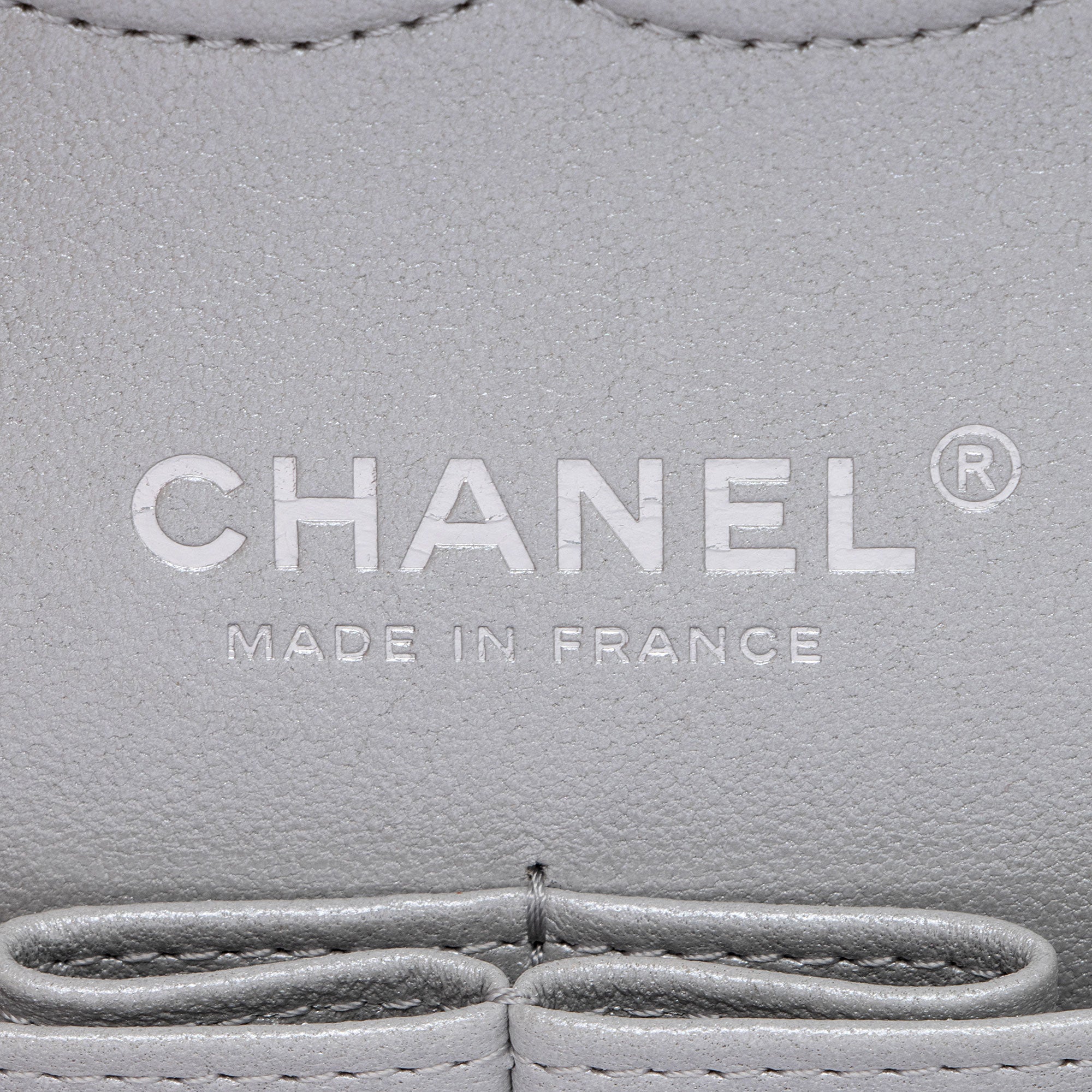Chanel Glittered Metallic Caviar Leather Classic Medium Double Flap Bag