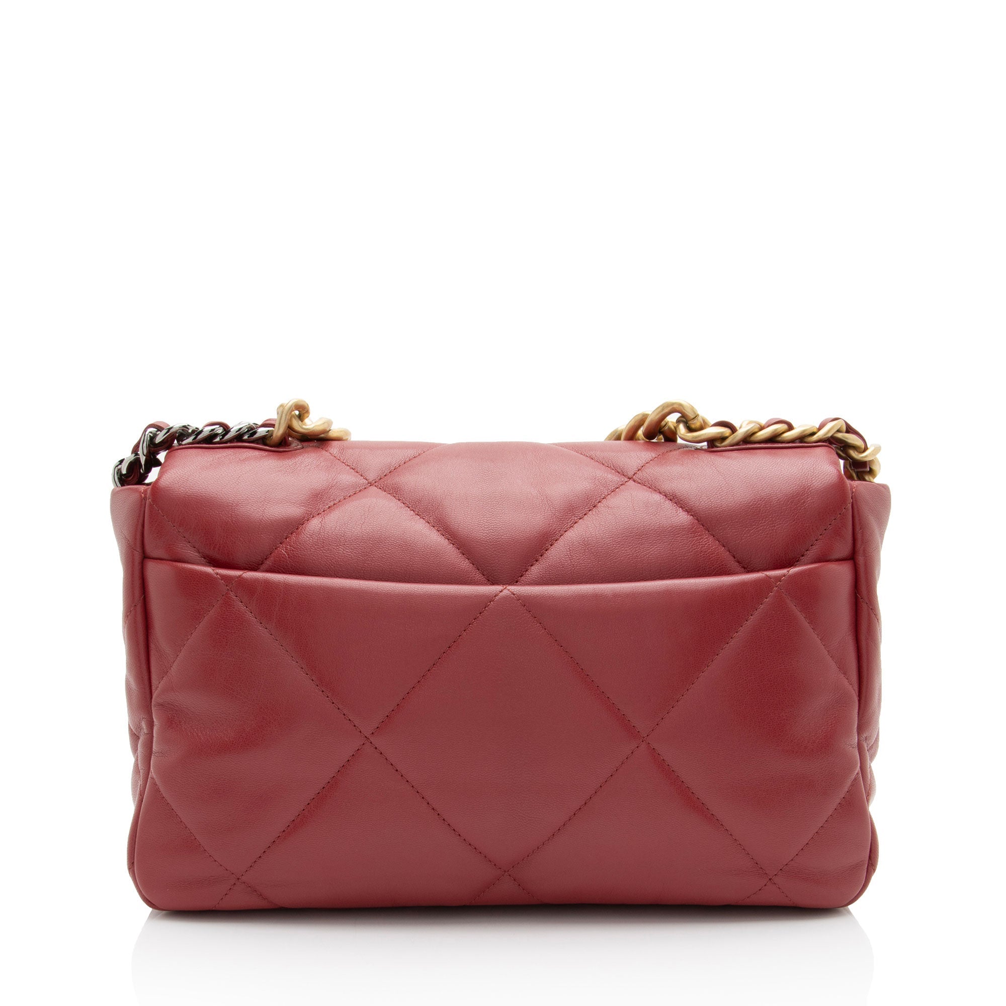 Chanel Goatskin 19 Large Flap Shoulder Bag