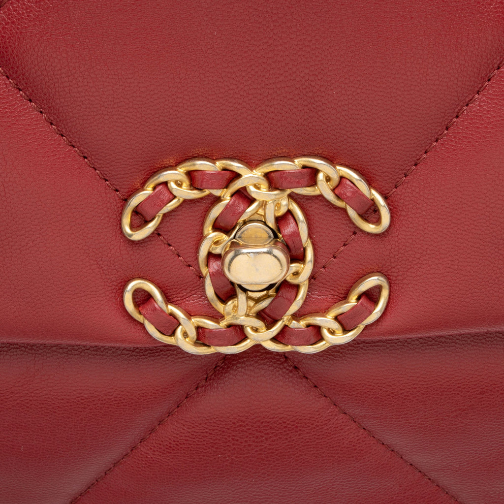Chanel Goatskin 19 Large Flap Shoulder Bag