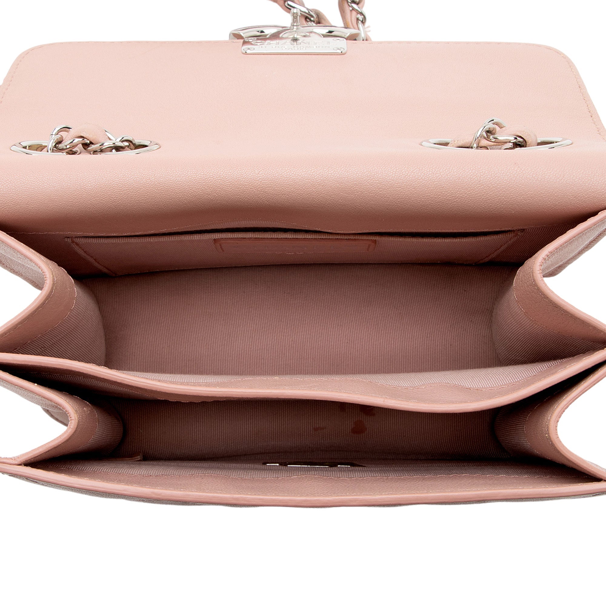 Chanel Goatskin CC Box Flap Bag (SHF-3UcdU5)