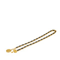 Chanel Gold Plated Medallion Leather Woven Chain Belt - 31 / 78