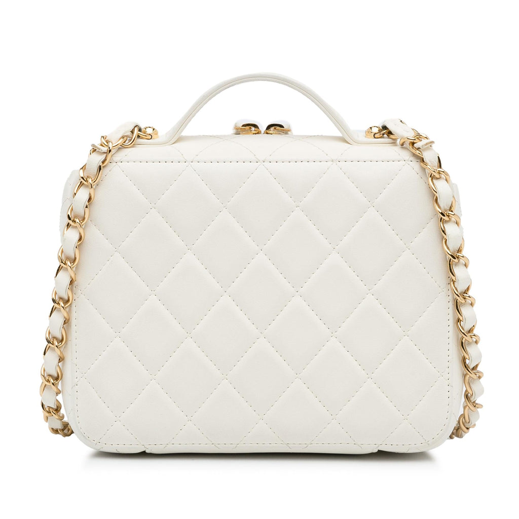 Chanel Golden Plate Vanity Case