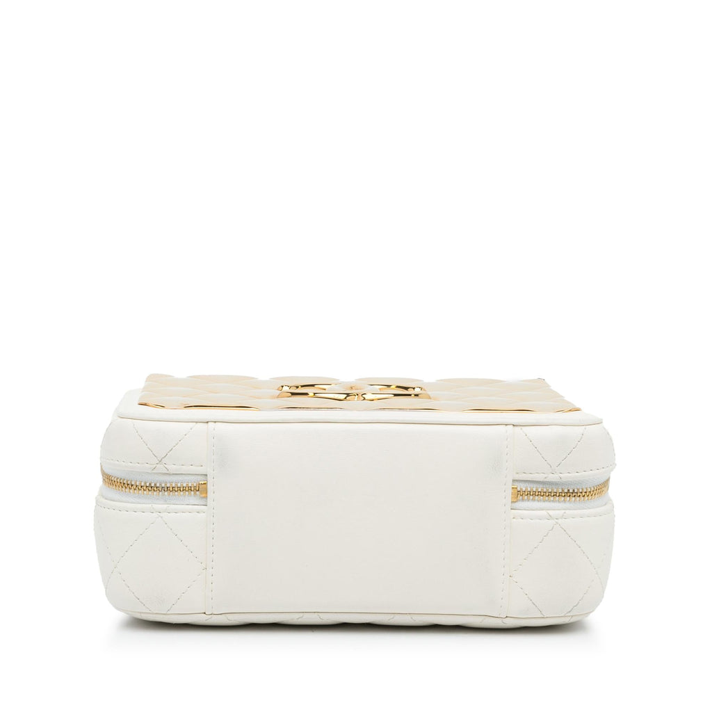 Chanel Golden Plate Vanity Case