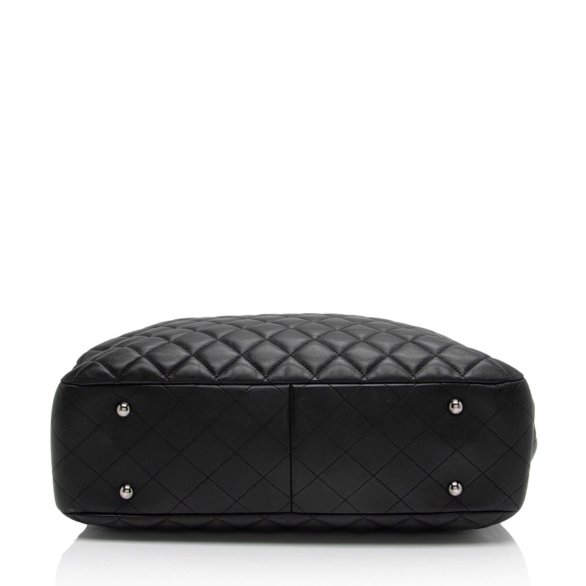 Chanel Grained Calfskin CC Large Shopping Tote (SHF-eEf2Jo)