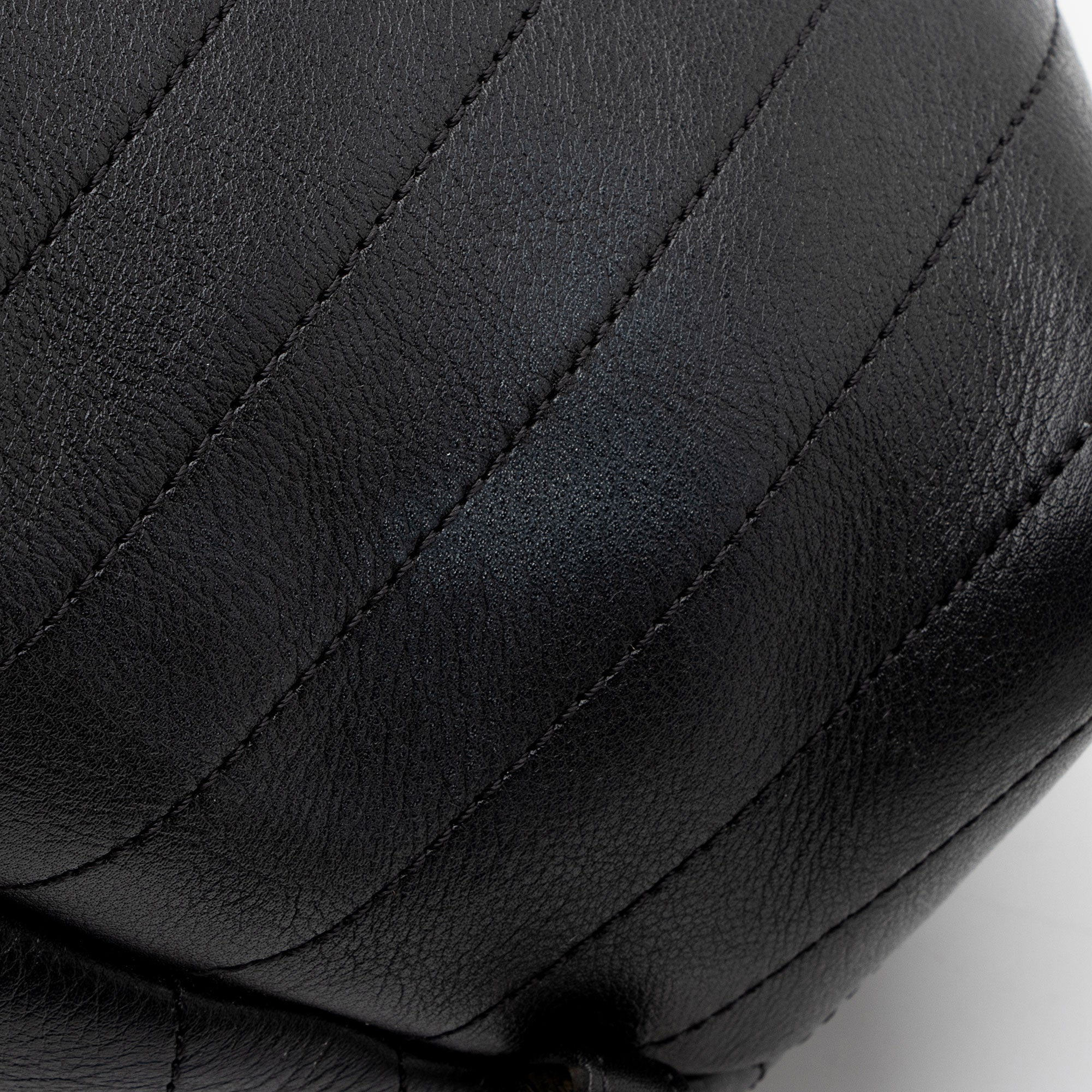 Chanel Chevron Grained Calfskin CC Backpack