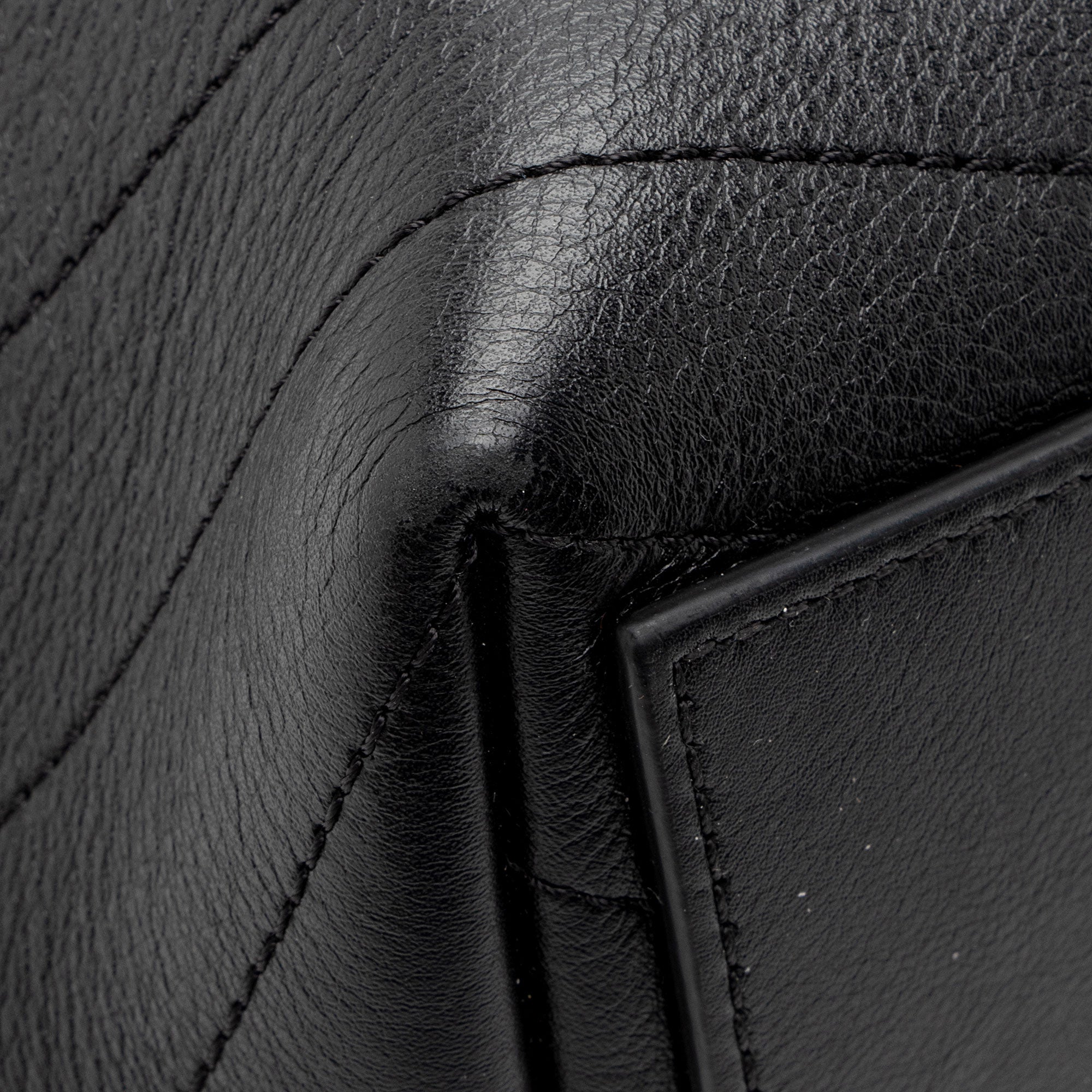 Chanel Chevron Grained Calfskin CC Backpack