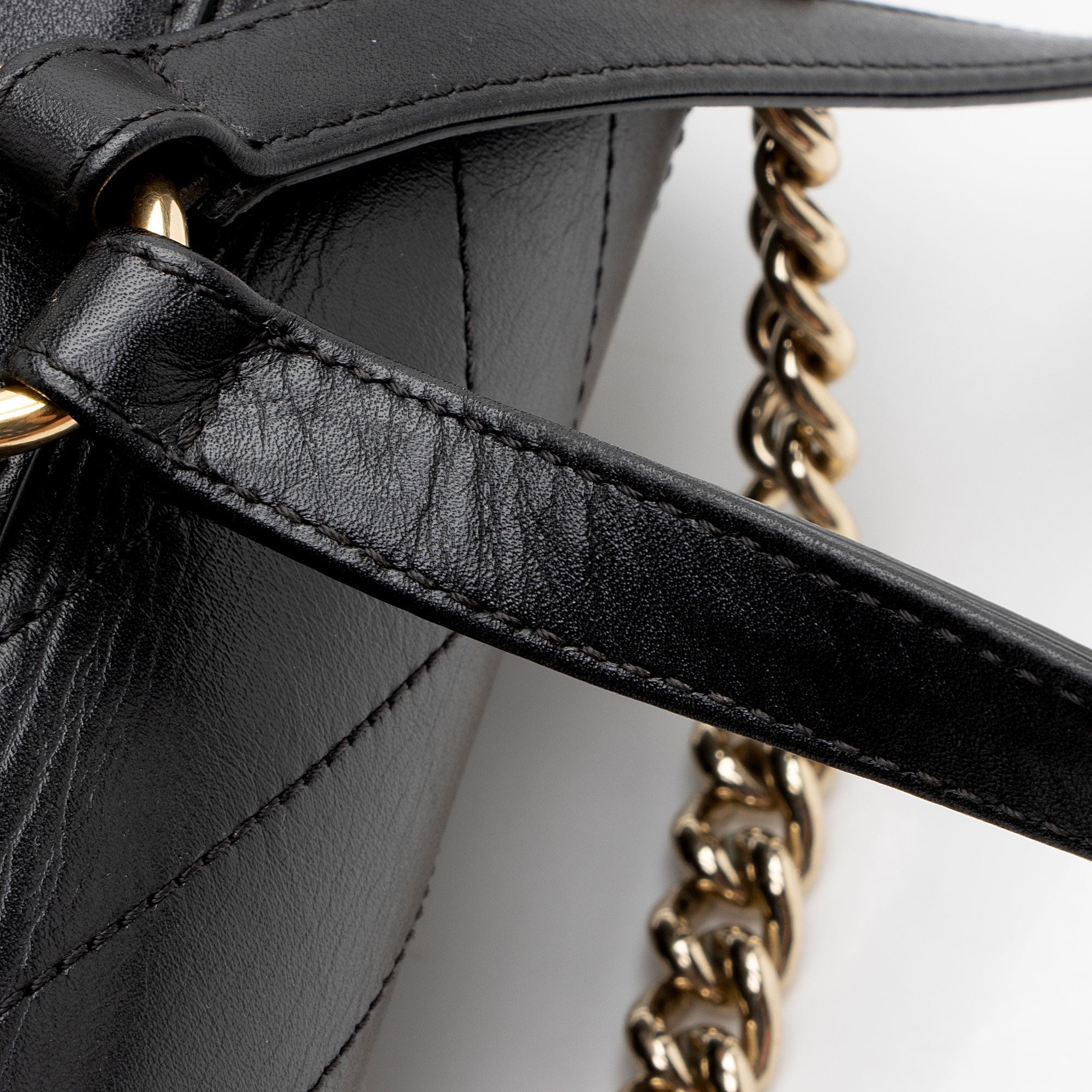 Chanel Chevron Grained Calfskin CC Backpack