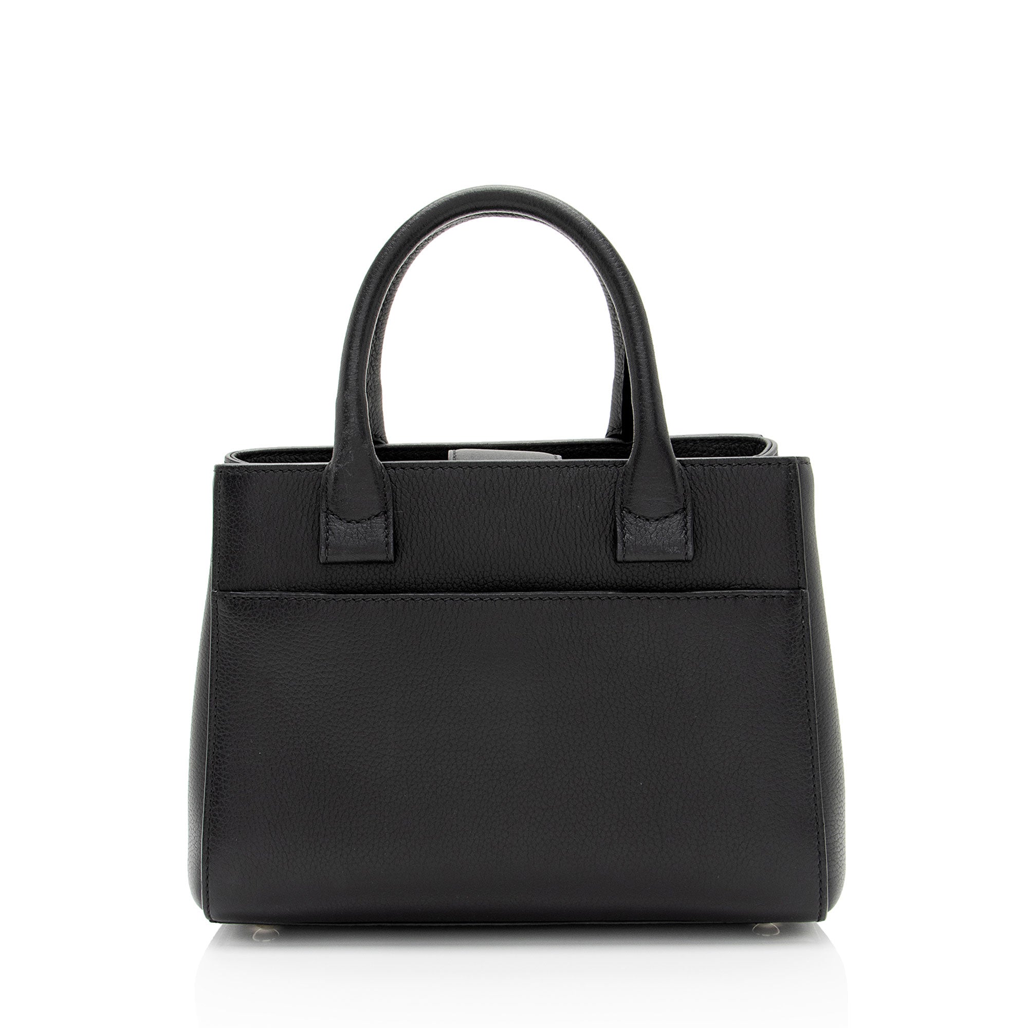 Chanel Grained Calfskin Executive Mini Shopper Tote (SHF-sRxeUb)