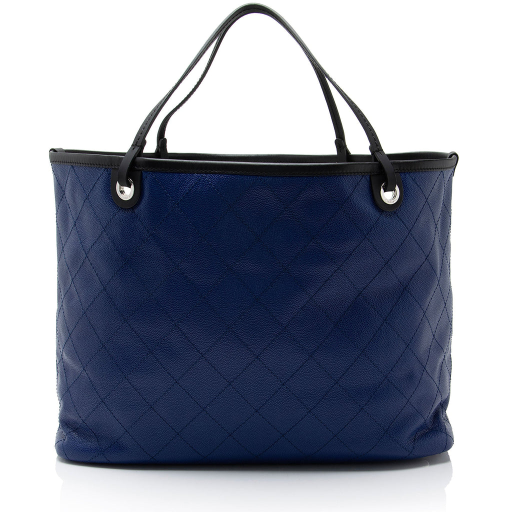 Chanel Grained Calfskin Shopping Fever XL Tote