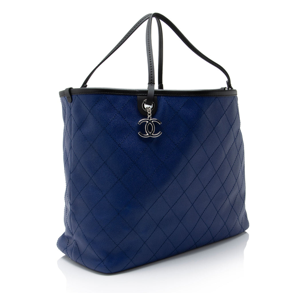 Chanel Grained Calfskin Shopping Fever XL Tote