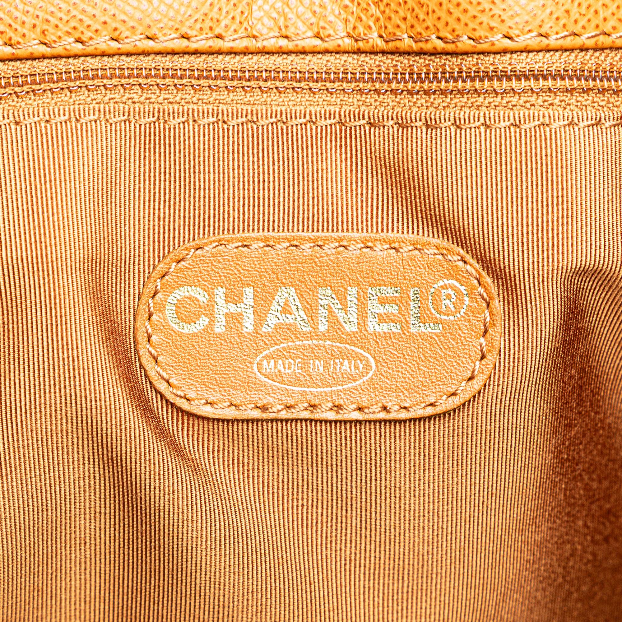 Chanel Grained Calfskin Tote