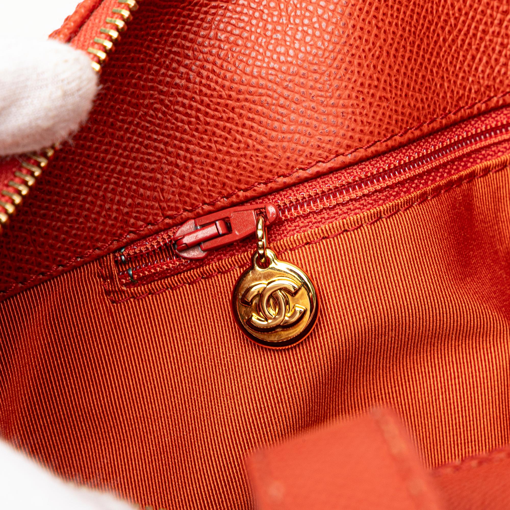 Chanel Grained Calfskin Tote