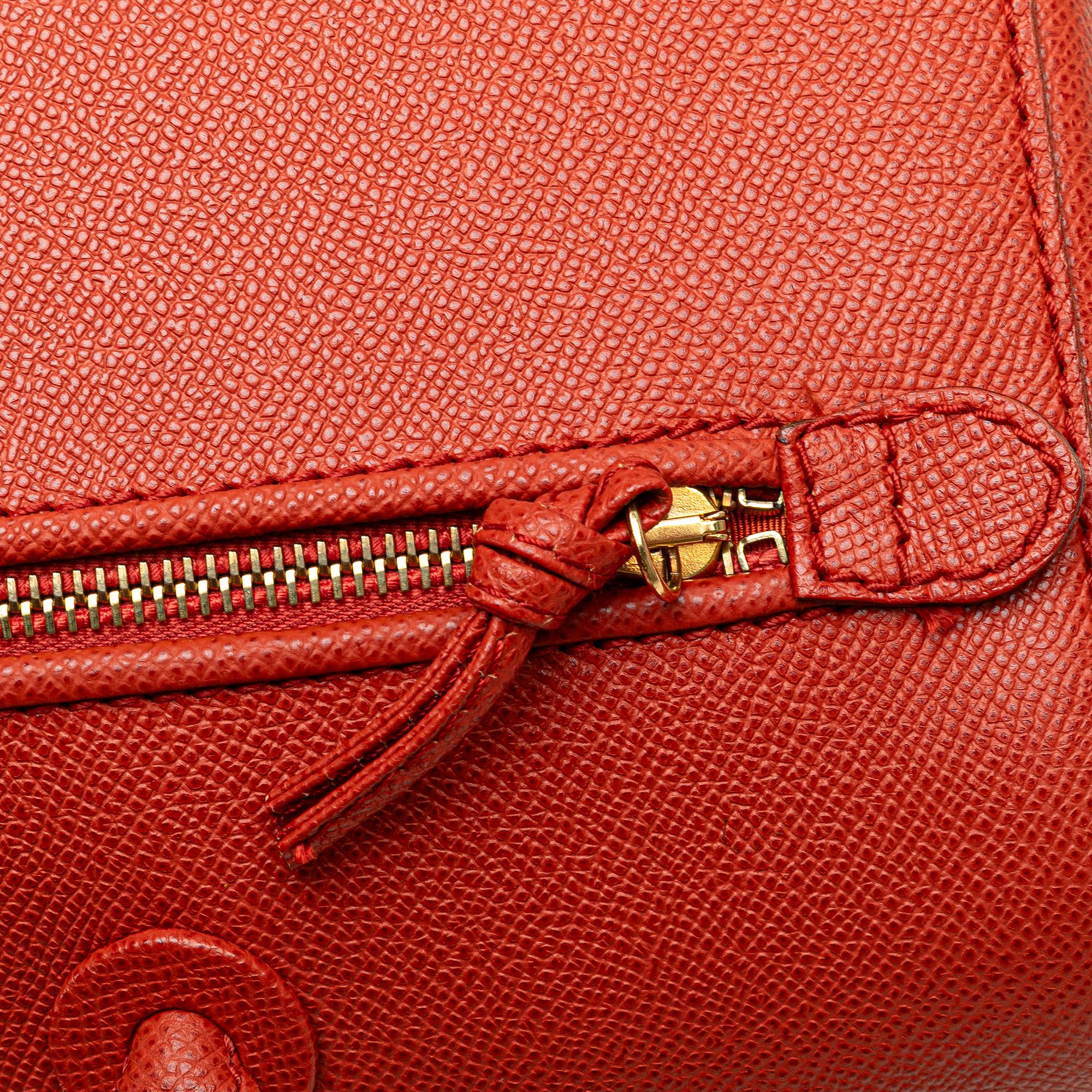 Chanel Grained Calfskin Tote