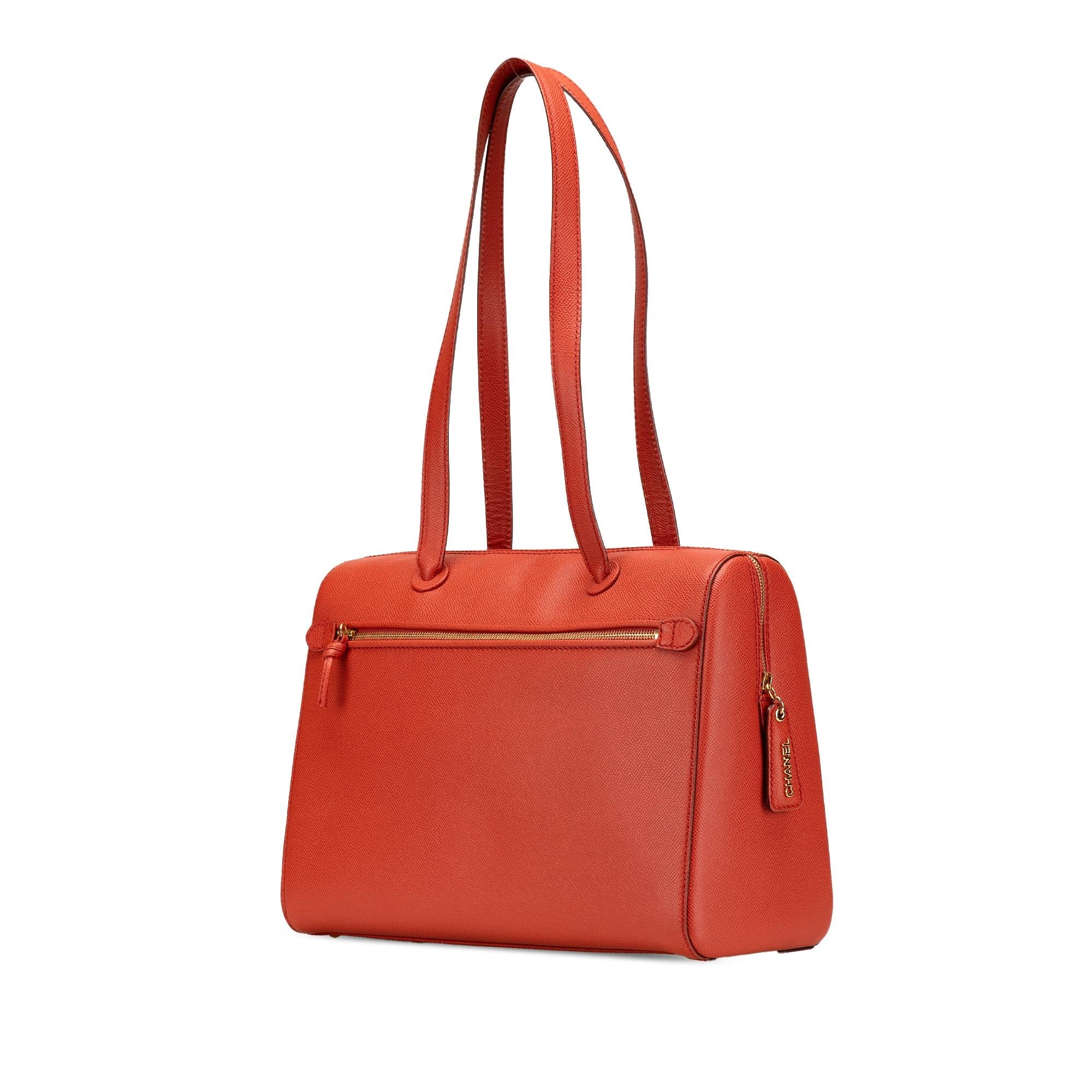 Chanel Grained Calfskin Tote