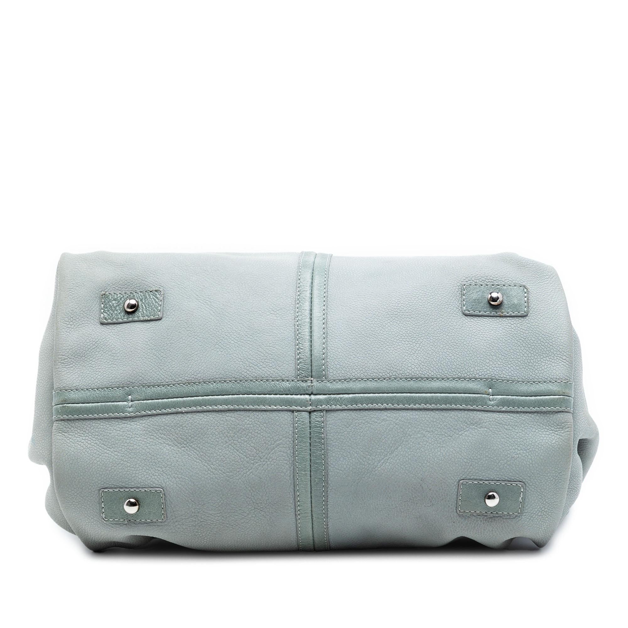 Chanel Grained Nubuck Camellia Patch Shopping Tote