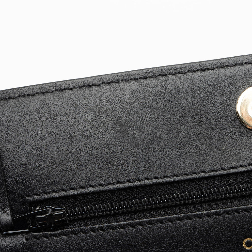 Chanel Caviar Leather Boy Wallet on Chain