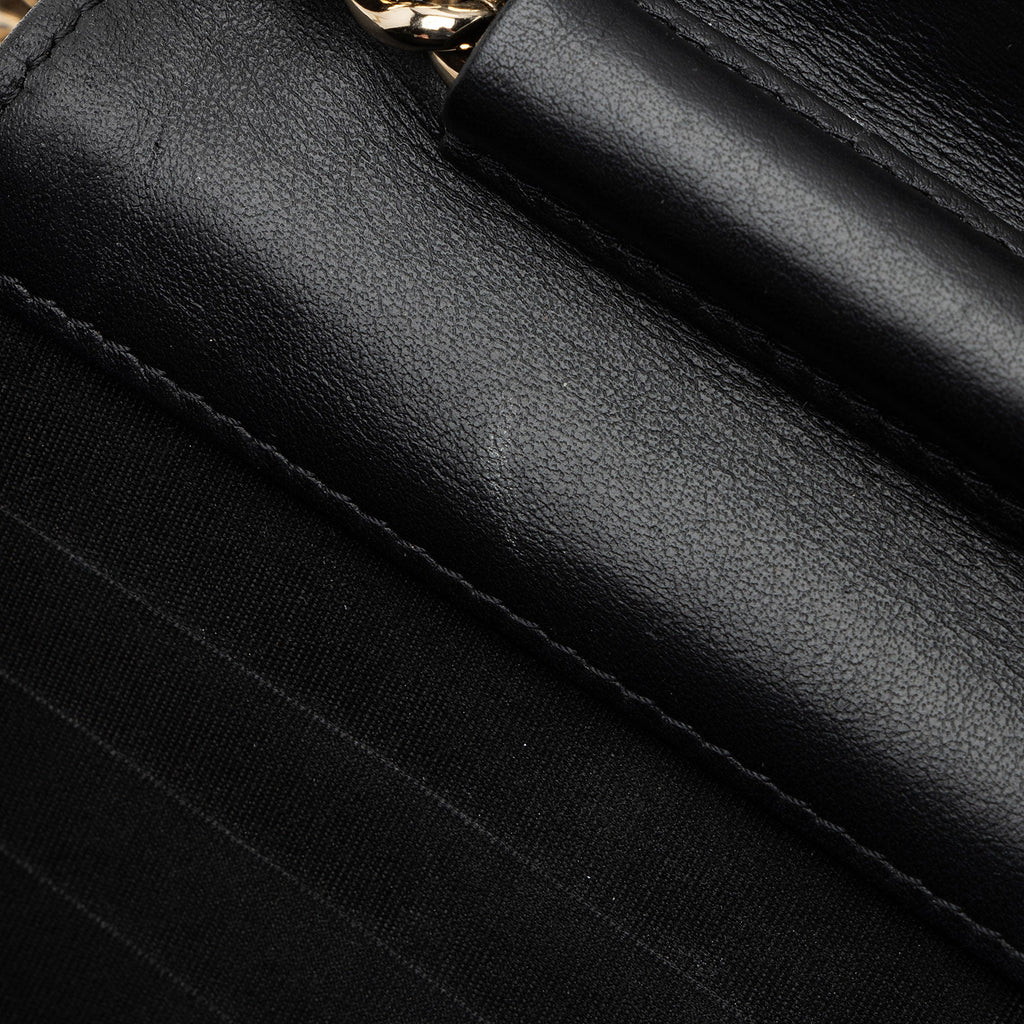 Chanel Caviar Leather Boy Wallet on Chain