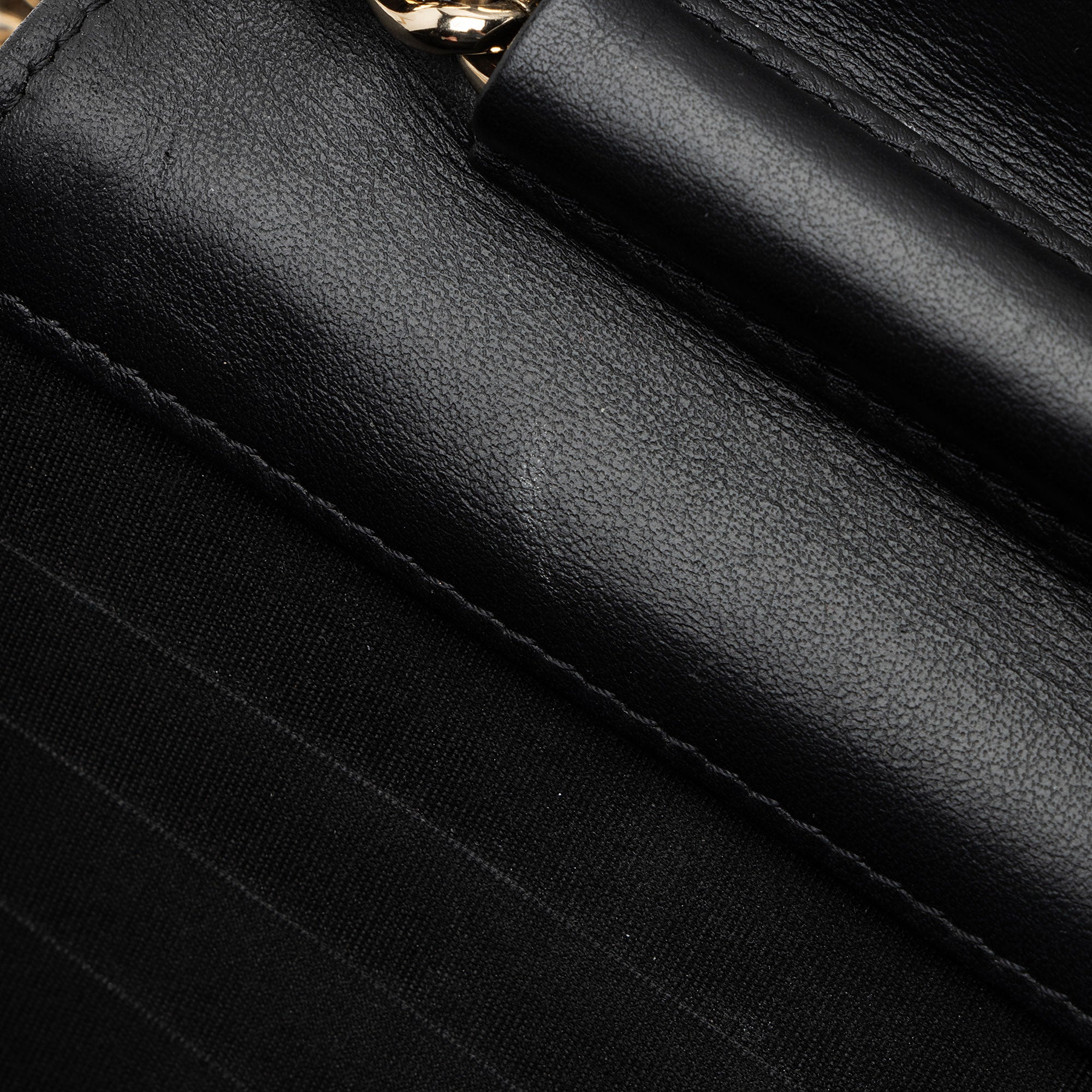 Chanel Caviar Leather Boy Wallet on Chain