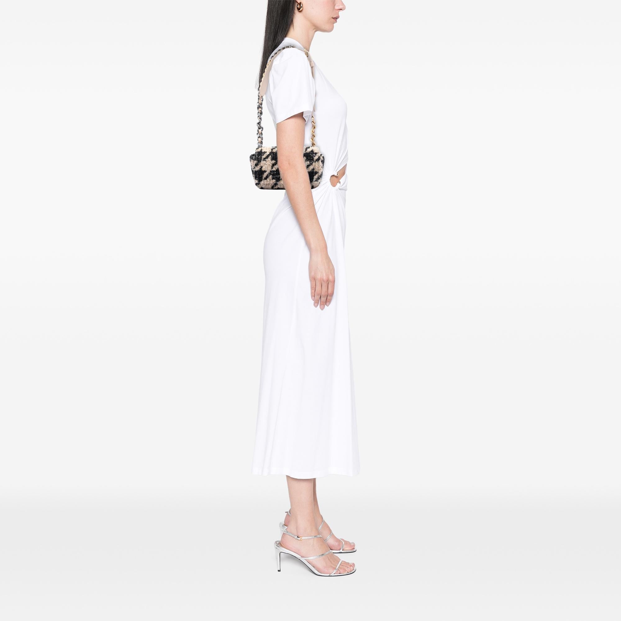 Chanel Houndstooth Tweed 19 Belt Bag