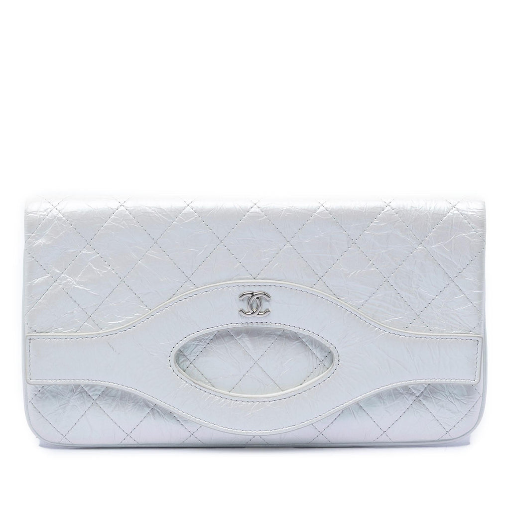 Chanel Iridescent Aged Calfskin 31 Clutch