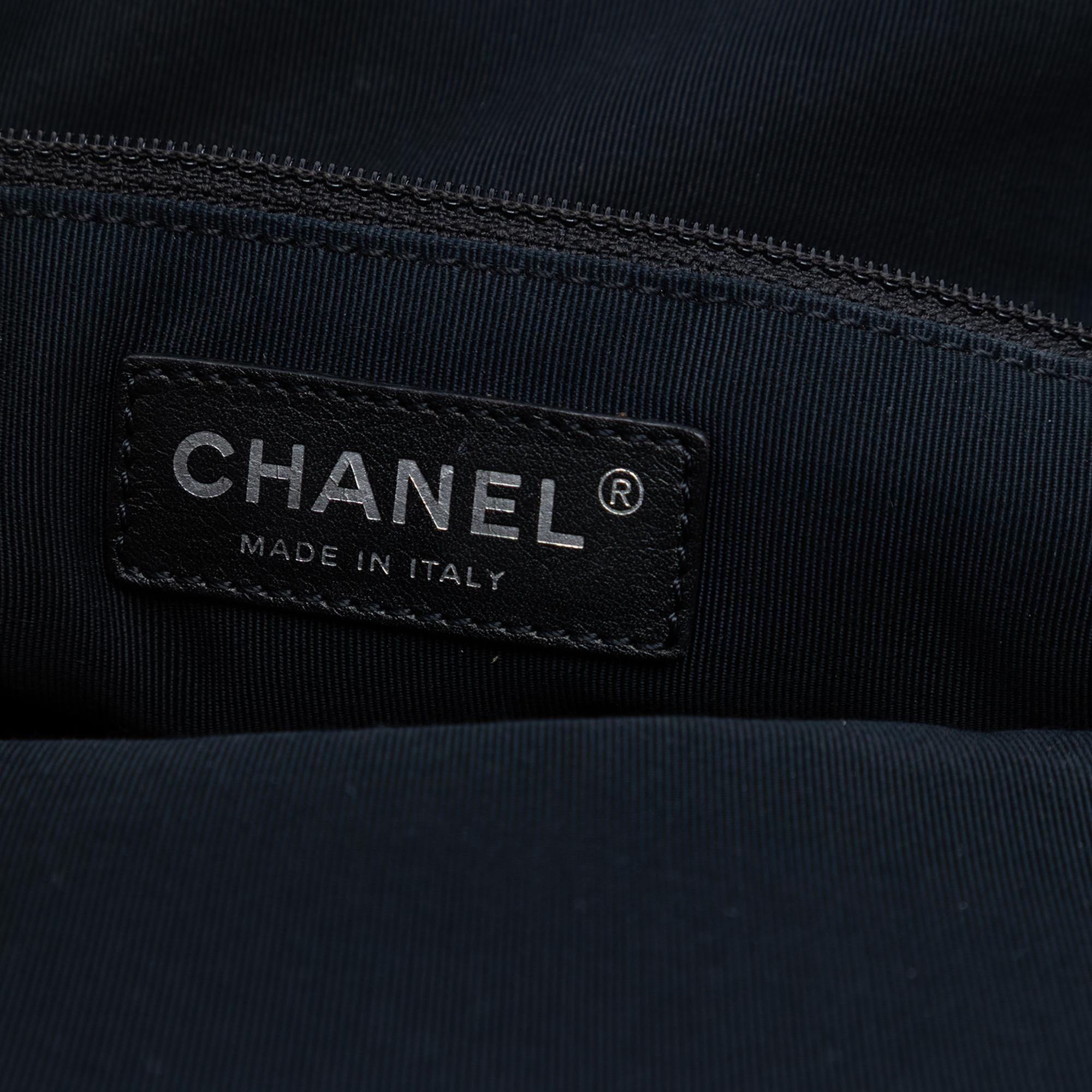Chanel Iridescent Calfskin Chic Quilt Frame Satchel