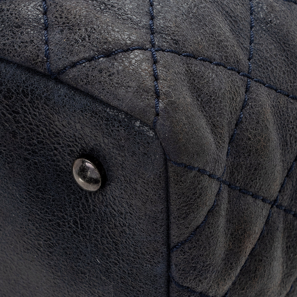 Chanel Iridescent Calfskin Gentle Boy Shopping Tote - FINAL SALE (SHF-14956)