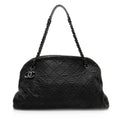 Chanel Iridescent Calfskin Just Mademoiselle XL Bowler Bag (SHF-19981)