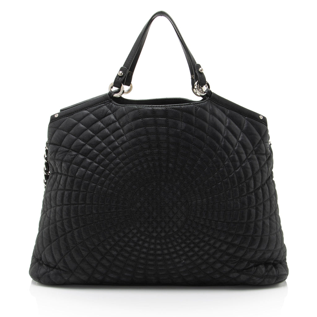 Chanel Iridescent Calfskin Leather Sea Hit Large Tote
