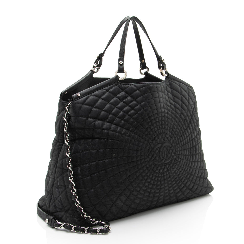 Chanel Iridescent Calfskin Leather Sea Hit Large Tote