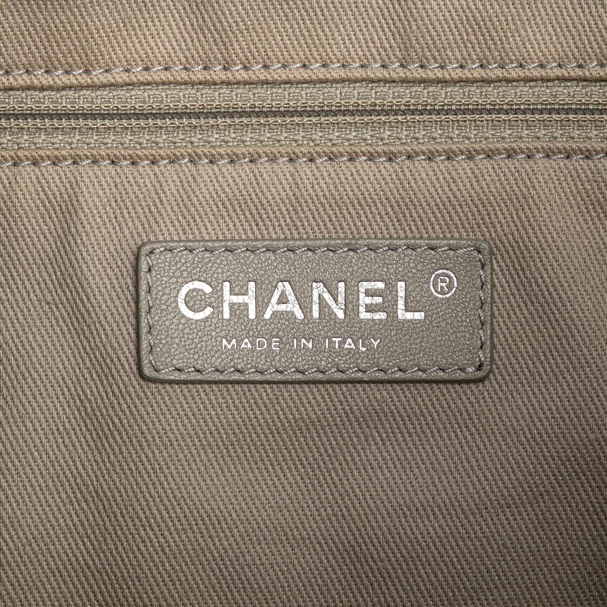 Chanel Iridescent Calfskin Sea Hit Tote