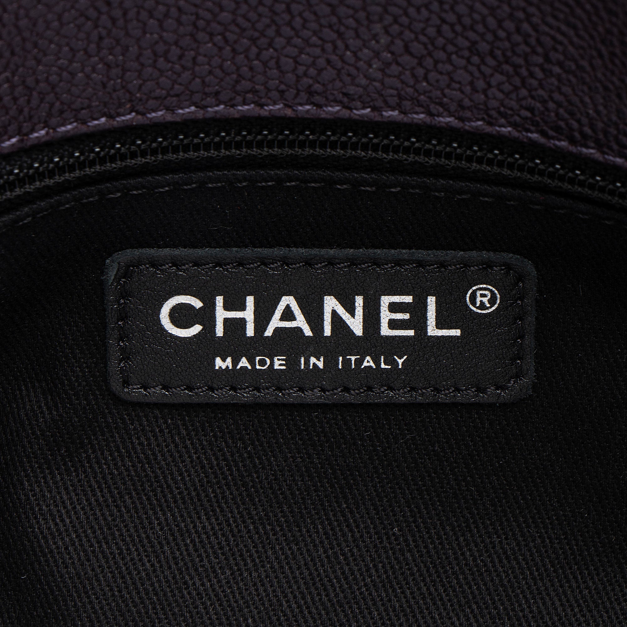 Chanel Iridescent Caviar Chic Shopping Tote