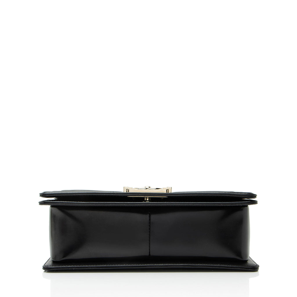 Chanel Iridescent Glazed Calfskin Old Medium Boy Bag