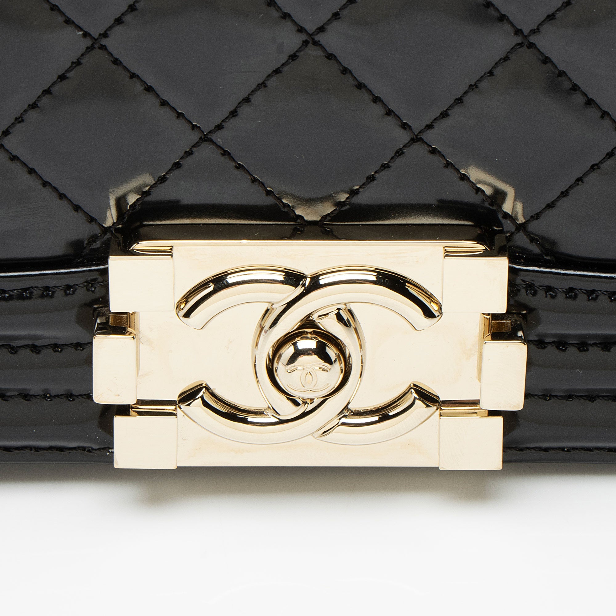 Chanel Iridescent Glazed Calfskin Old Medium Boy Bag