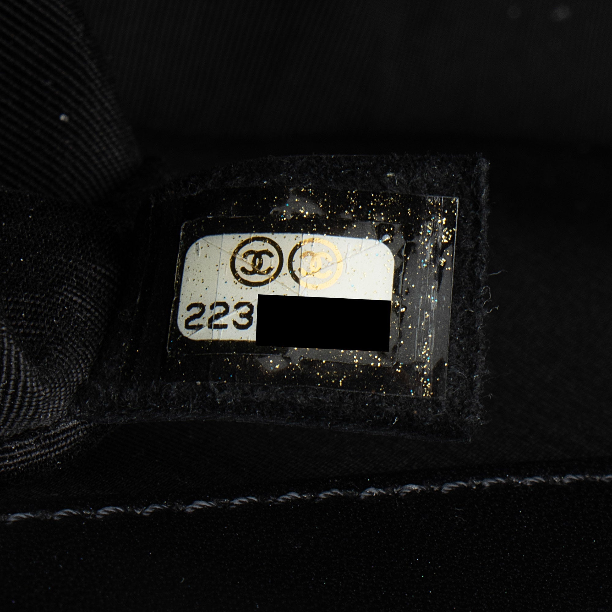 Chanel Iridescent Glazed Calfskin Old Medium Boy Bag