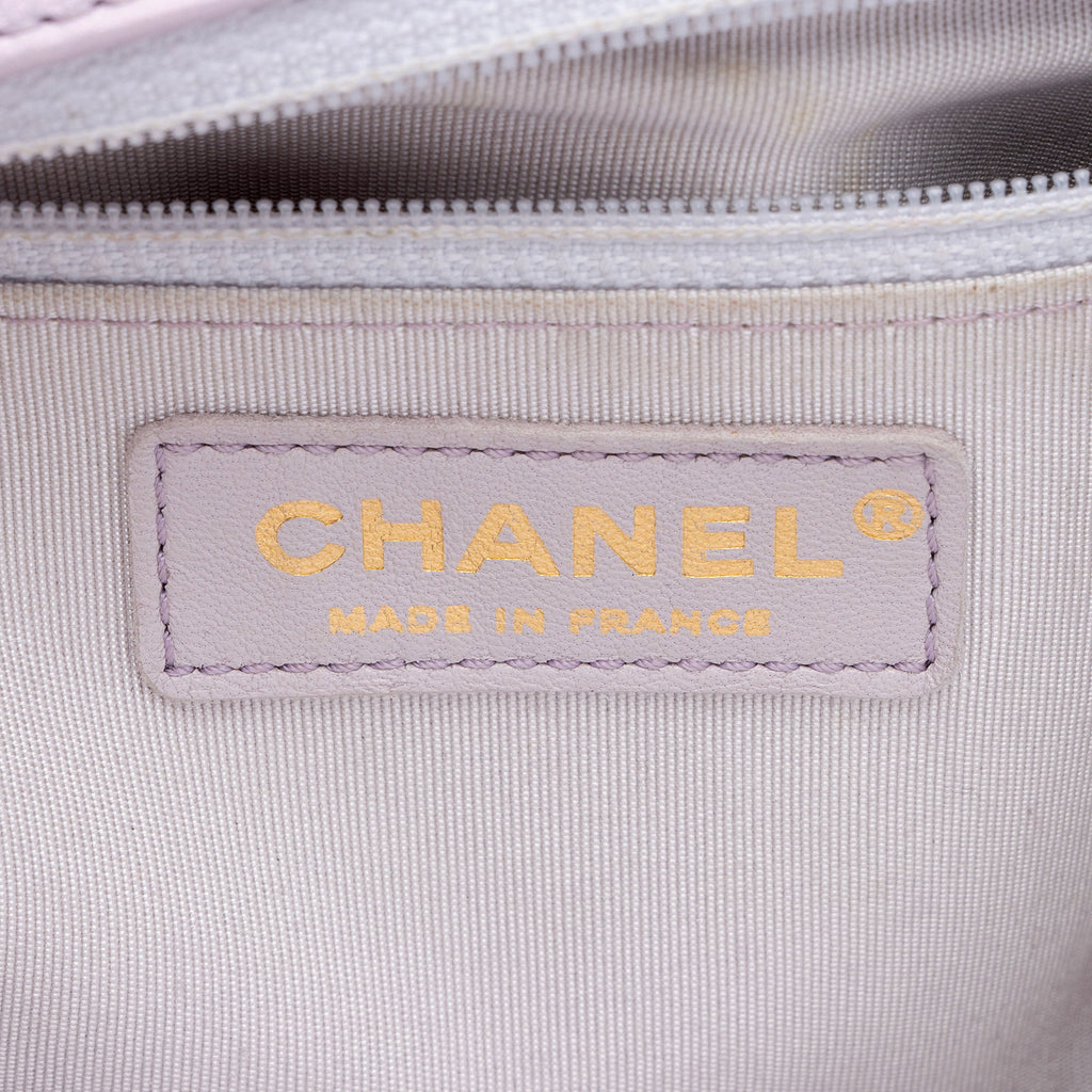 Chanel Patent Leather New Medium Boy Bag