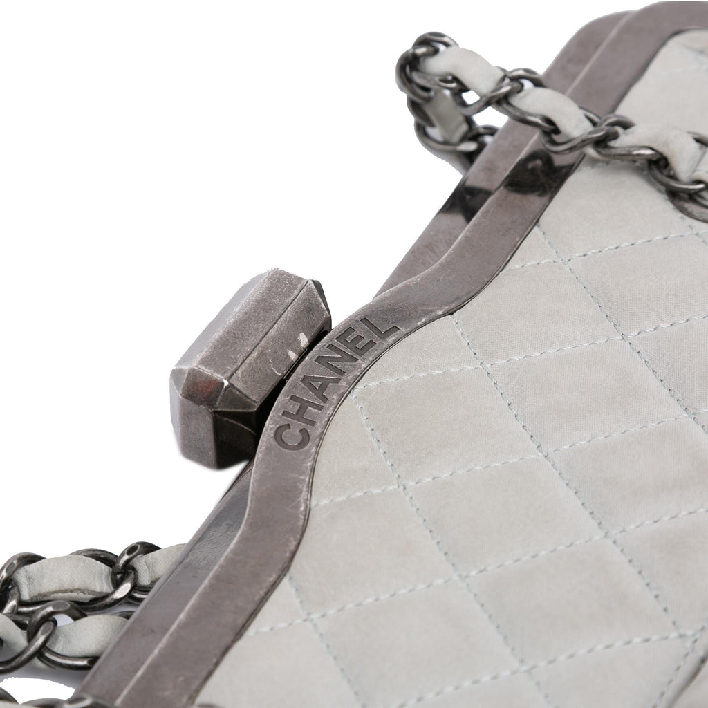 Chanel Iridescent Quilted Calfskin Chic Frame Satchel
