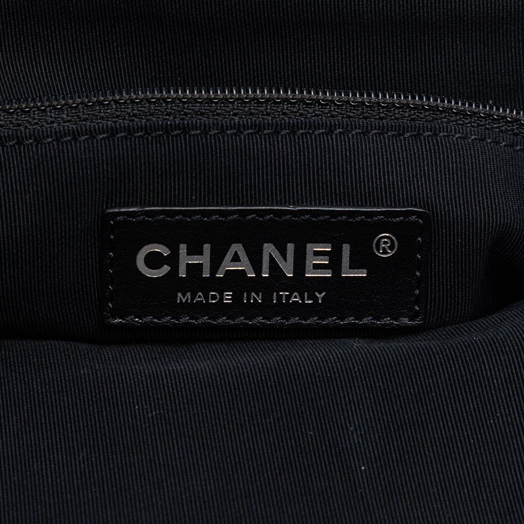 Chanel Iridescent Quilted Calfskin Chic Frame Satchel