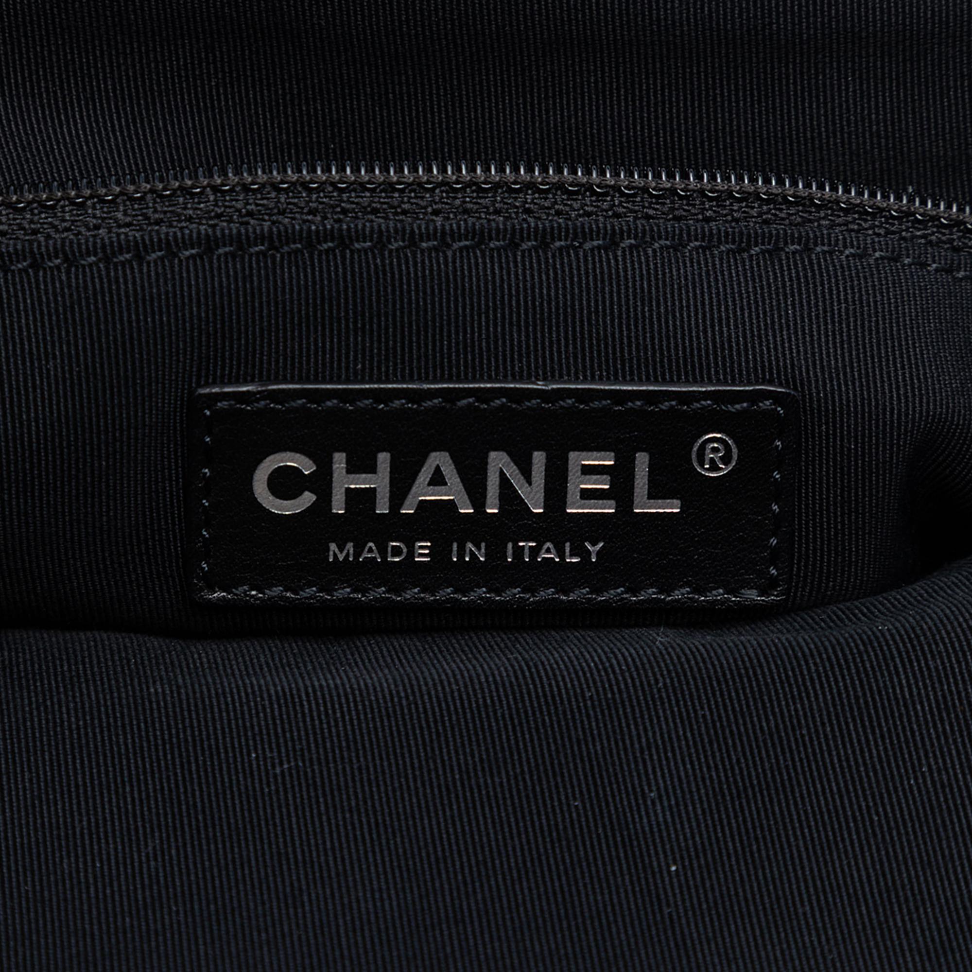 Chanel Iridescent Quilted Calfskin Chic Frame Satchel