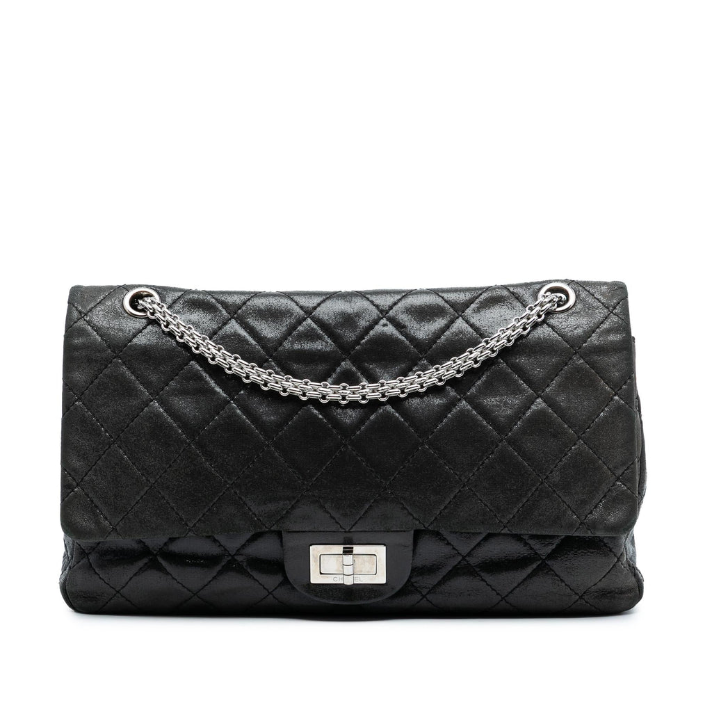 Chanel Iridescent Quilted Lambskin Reissue 2.55 Double Flap 227