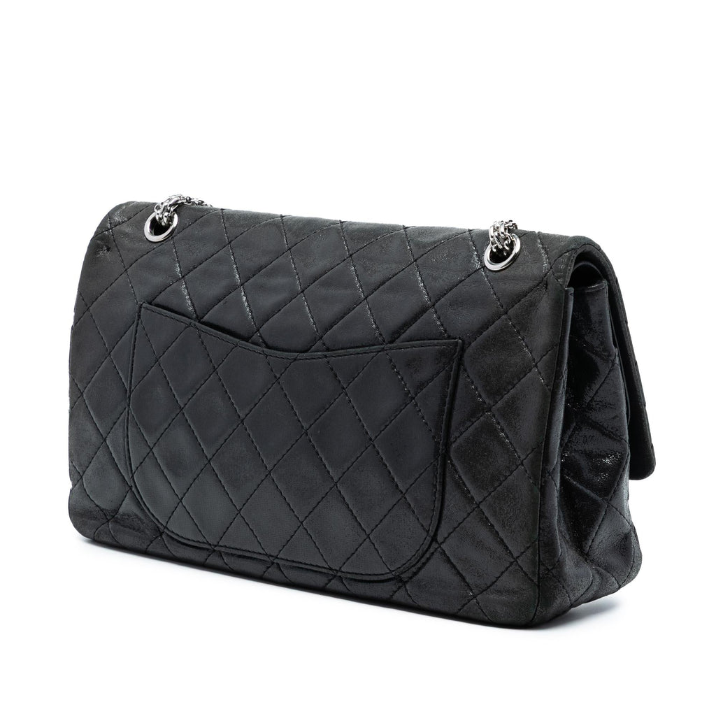 Chanel Iridescent Quilted Lambskin Reissue 2.55 Double Flap 227