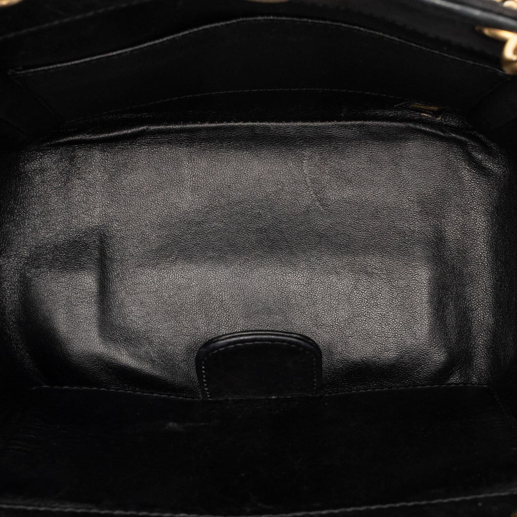 Chanel Jersey CC Chocolate Bar Shoulder Bag