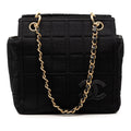 Chanel Jersey CC Chocolate Bar Shoulder Bag