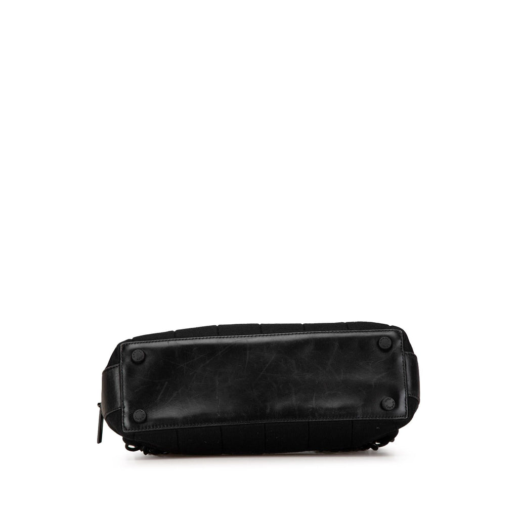 Chanel Jersey Chocolate Bar Bowler Bag (SHG-ckSb0Y)